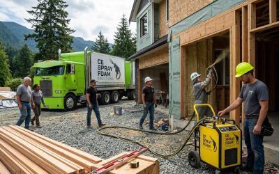 Closed-Cell Spray Foam: The Airtight, High-R Insulation Built for Vancouver Island
